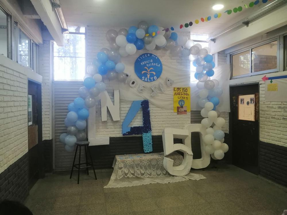 El Liceo Número 4 Horacio Quiroga celebra sus 50 años.