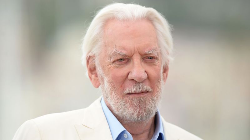 Muere el actor Donald Sutherland a los 88 años.