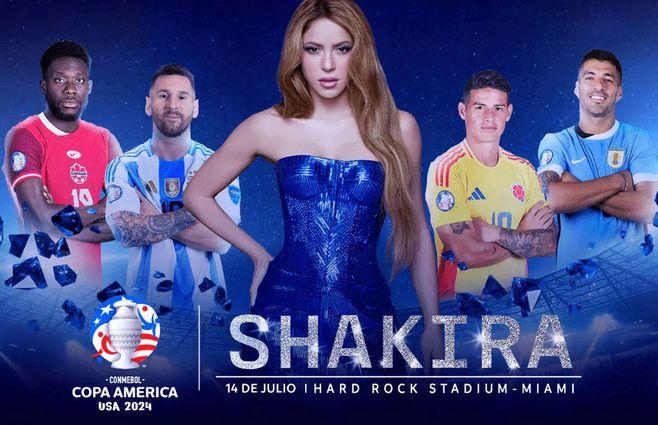 Shakira cantará en el entretiempo de la final, así lo confirma la Conmebol.