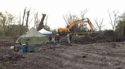 Retoman excavación en el batallón 13.